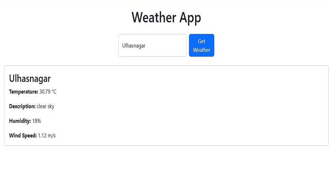 Weather App